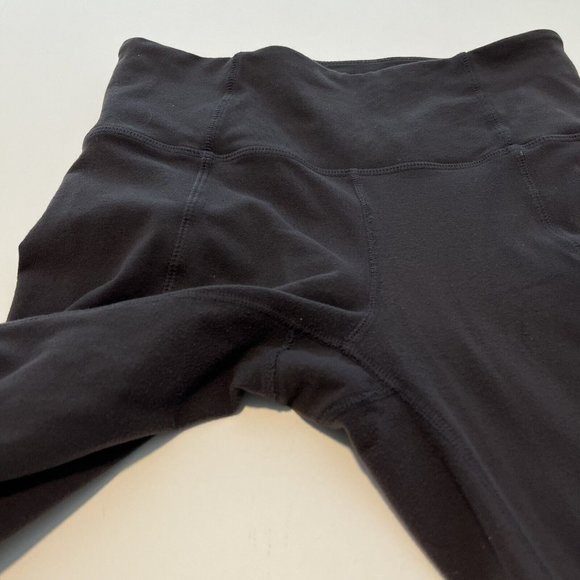 2017 Dark Gray Athleta Leggings Side Zipper Pockets Yoga Workout Women Size XS - Picture 5 of 15